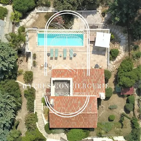 Villa Mont Des Oiseaux-piscine Chauffee Clim Vue Mer Wifi 4 By Hc Hyères